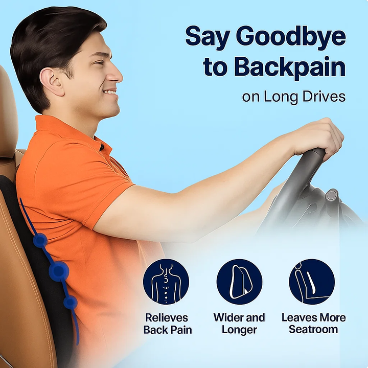 Car Backrest Cushion